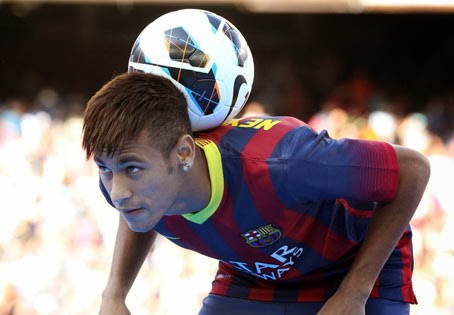Novo corte de cabelo do Neymar