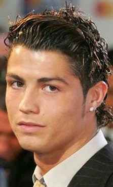 Como era o cabelo do Cristiano Ronaldo antes da fama